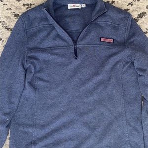 Vineyard Vines Navy Blue Quarter Zip